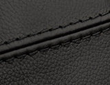 BLACK STITCH 2X FRONT FULL DOOR CARD LTHR COVERS FITS PORSCHE 914 69-76 STYLE 2