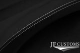 WHITE STITCH 3X DASH TRIM LEATHER SKIN COVERS FITS LAND ROVER DEFENDER 07-14