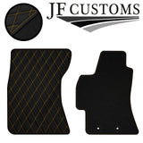 YELLOW DIAMOND VINYL 4X TAILORED FLOOR CARPET FOR SUBARU IMPREZA 07-11 5DR JF1