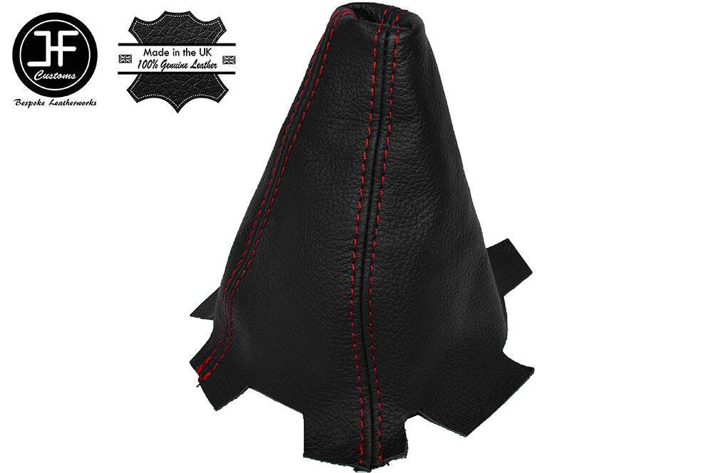 RED STITCH FITS  HONDA ACCORD 2009-2013 LEATHER MANUAL GEAR GAITER CUSTOM
