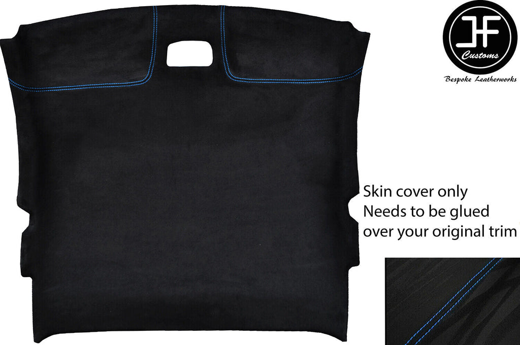 BLUE STITCH ROOF HEADLINING LINER LUXE SUEDE COVER FOR TOYOTA CELICA MK7 99-05