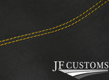 YELLOW STITCH ROOF HEADLINING LINER DARK GREY LUXE COVER FOR NISSAN SKYLINE R33