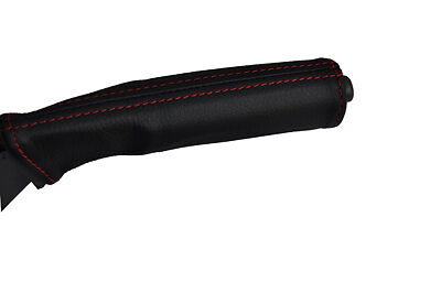 red stitch FITS KIA SPORTAGE 94-03 HANDBRAKE LEATHER HANDLE COVER ONLY