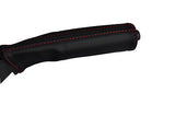 red stitch FITS KIA SPORTAGE 94-03 HANDBRAKE LEATHER HANDLE COVER ONLY