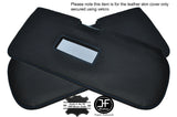 BLUE STITCHING 2X SUN VISORS LEATHER COVERS FITS FIAT 126 STYLE 2 CUSTOM NEW