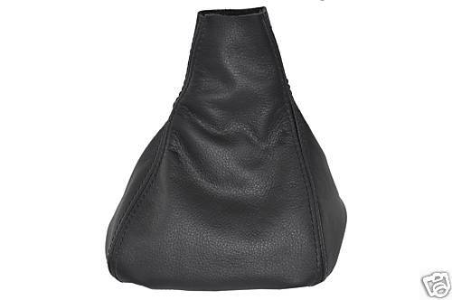 BLACK LEATHER FITS MERCEDES W639 VITO MK2 VIANO ESTATE MPV GEAR GAITER
