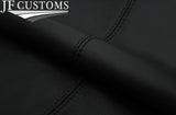 BLACK STITCH ITALIAN LEATHER DASH DASHBOARD COVER FITS BMW Z4 E89 ROADSTER 09-16