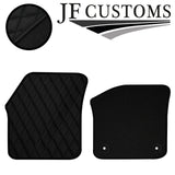 BLACK DIAMOND STITCH VINYL 4X TAILORED FLOOR CARPET FOR SEAT MII 11-21 JF1