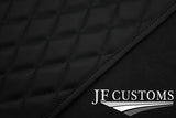 BLACK DIAMOND VINYL 4X TAILORED FLOOR CARPETS FOR BENTLEY CONTINENTAL 05-11 JF1