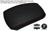 RED STITCHING LEATHER SKIN ARMREST SKIN COVER FITS KIA SPORTAGE 2004-2010