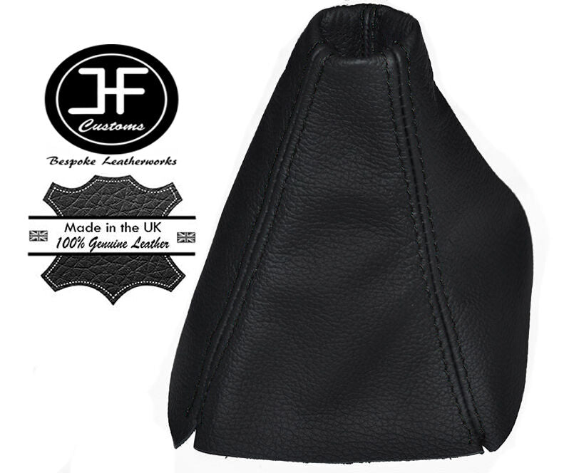 BLACK STITCH MANUAL LEATHER GEAR GAITER FITS VAUXHALL ASTRA H MK5 2004-2008