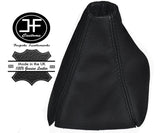 BLACK STITCH MANUAL LEATHER GEAR GAITER FITS VAUXHALL ASTRA H MK5 2004-2008