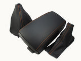 FITS VOLVO S70 V70 C70 850 GAITERS +ARMREST COVER ORANGE ST CUSTOM NEW