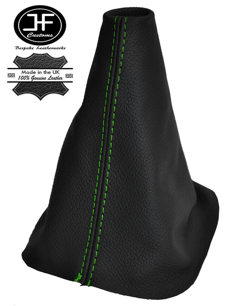 GREEN STITCH LEATHER GEAR GAITER FOR LAND ROVER DISCOVERY 200TDI 300TDI TD5 V8