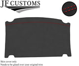 RED STITCH TARGA ROOF HEADLINING DARK GREY LUXE COVER FITS TOYOTA SUPRA MK3