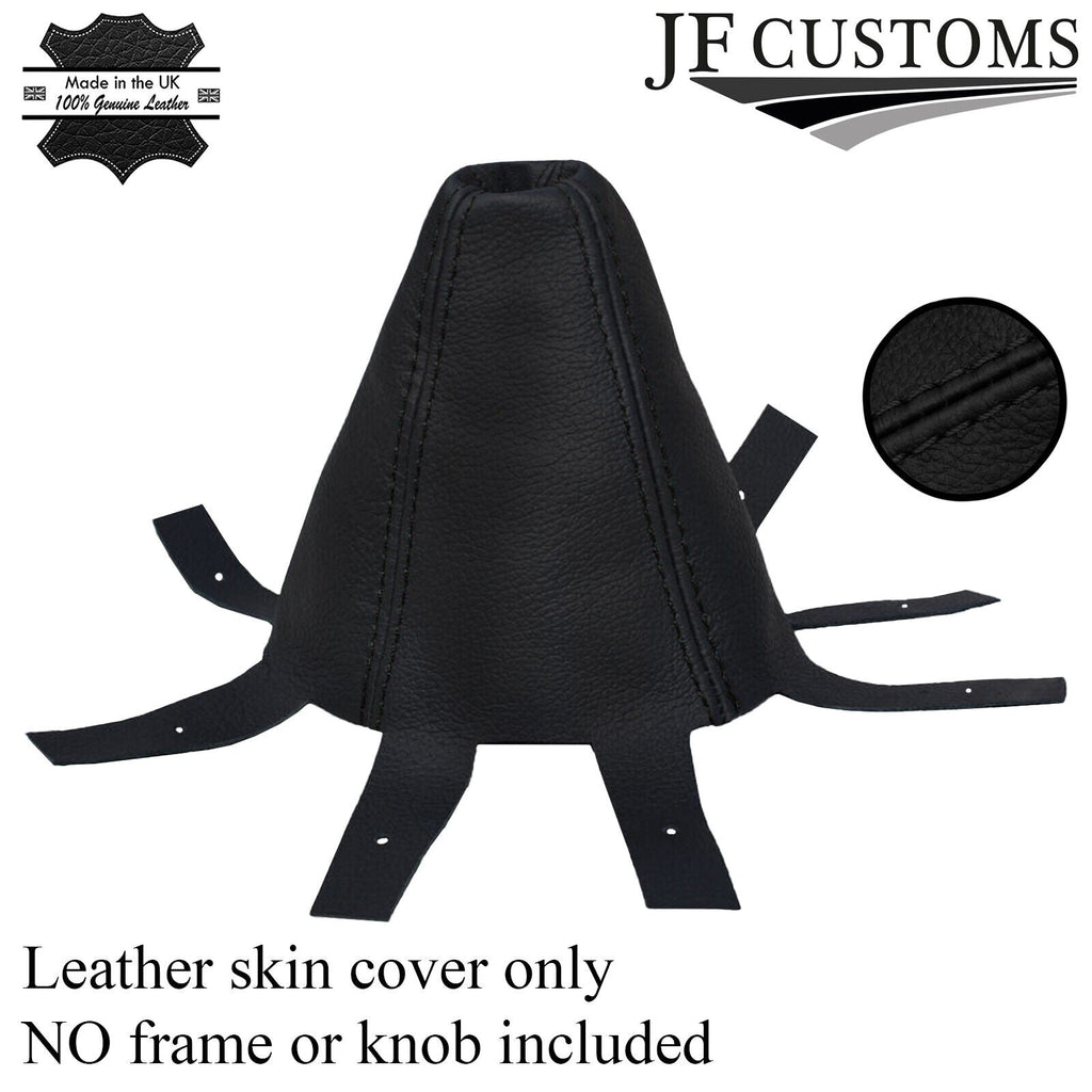 BLACK STITCH FITS HONDA CRV 2006-2012 GEAR GAITER REAL LEATHER SHIFT BOOT