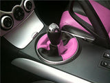 FITS MAZDA RX8 GEAR GAITER SHIFT BOOT 2 TONE BLACK PINK CUSTOM NEW MADE IN UK