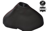 RED STITCH REAL LEATHER GEAR GAITER FITS RENAULT KANGOO 2 MK2 2007-2014