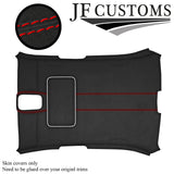 RED ST. D GREY SUEDE HEADLINER SUNROOF COVER FOR JAGUAR X350 XJ8 04-07 5 DOOR