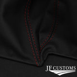 FITS NISSAN PATROL DX Y61 1997-2016 D RED STITCH LEATHER GEAR GAITER SHIFT BOOT