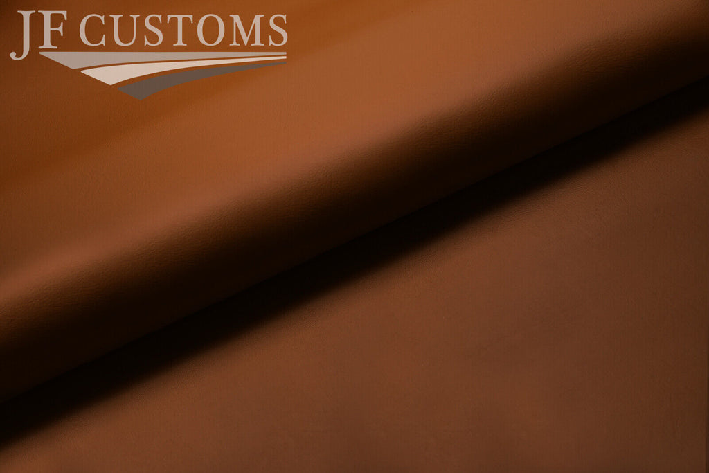 TAN AUTOMOTIVE GRADE VINYL 150cm x 150cm QUALITY CRAFTS PREMIUM FABRIC