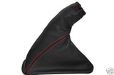 FITS OPEL ASTRA MK3 LEATHER HANDBRAKE GAITER RED ST CUSTOM NEW MADE IN UK