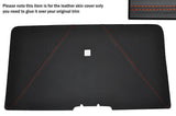ORANGE STITCH REAR TAILGATE LOWER PANEL COVER FITS VW T5 TRANSPORTER CARAVELLE