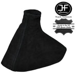 BLACK STITCH MANUAL BLACK SUEDE GEAR GAITER FITS FORD ESCORT RS COSWORTH 92-96
