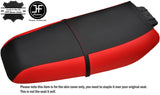 BLACK & RED CUSTOM FITS KAWASAKI 750 Xi 92-97 VINYL SEAT COVER + STRAP