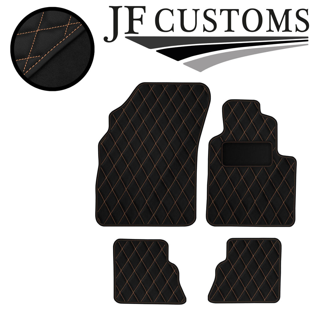 BEIGE DIAMOND VINYL 4X TAILORED FLOOR CARPETS FOR BENTLEY CONTINENTAL 05-11 JF1
