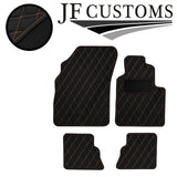 BEIGE DIAMOND VINYL 4X TAILORED FLOOR CARPETS FOR BENTLEY CONTINENTAL 05-11 JF1