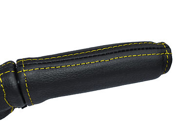 yellow stitch FITS MAZDA MX5 MK1 MK2 MIATA 89-03 HANDBRAKE HANDLE COVER ONLY