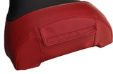 BLACK & DARK RED CUSTOM FITS SKI DOO GSX MXZ 03-09 REV RENAGADE VINYL SEAT COVER