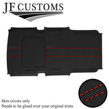 RED STITCH D GREY LUXE-SUEDE SUNROOF COVER FITS HUMMER H3 05-11 STYLE 2