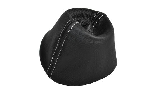 WHITE STITCH FITS TRIUMPH HERALD & VITESSE LEATHER GEAR  GAITER FITS OVER RUBBER