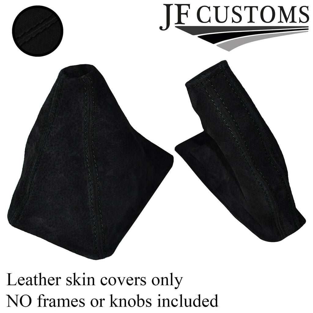 BLACK STITCH FITS NISSAN SKYLINE R32  GTS GTR SUEDE GEAR HANDBRAKE GAITER