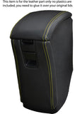 yellow stitch FITS TOYOTA MR2 MK2 1989-2000 ARMREST&STORAGE BOX LID COVERS LTHR