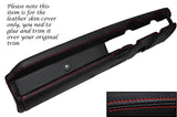 RED STITCH TOP DASH DASHBOARD LEATHER SKIN COVER FITS HILLMAN IMP LATE MODELS