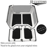 WHITE STITCH LUXE SUEDE HEADLINER COVER FITS JEEP WRANGLER JK 11-17 2 DR