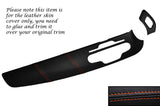 ORANGE STITCH TWO PIECE DASH TRIM LEATHER COVERS FITS ALFA ROMEO GIULIETTA 10-14