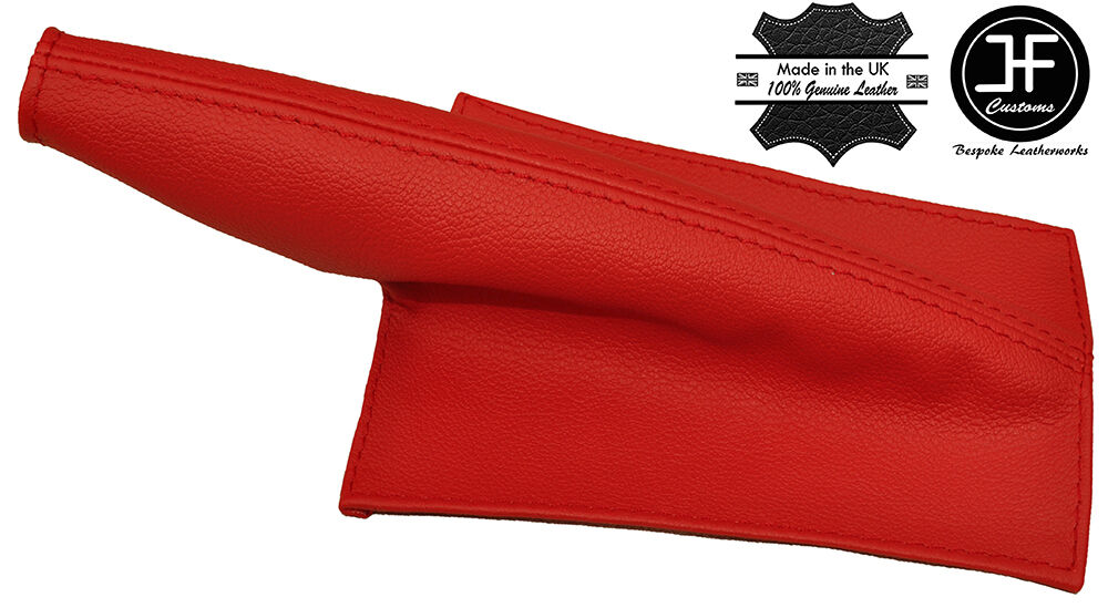 RED LEATHER HANDBRAKE GAITER FITS MINI COOPER CLASSIC UP TO 2000 CUSTOM NEW