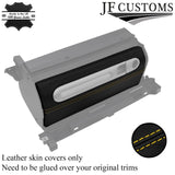 YELLOW STITCH LEATHER GLOVEBOX COVER FITS SMART FORTWO 451 11-14 FACELIFT
