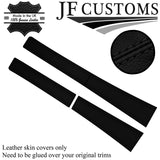 BLACK STITCH 2X A B C PILLAR KIT+ 2X REAR TRIM COVERS FOR DATSUN 510 1600 SEDAN