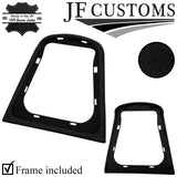 D RED STITCH LEATHER GEAR GAITER+SURROUND+FRAMES FOR JAUAR X-TYPE 01-11