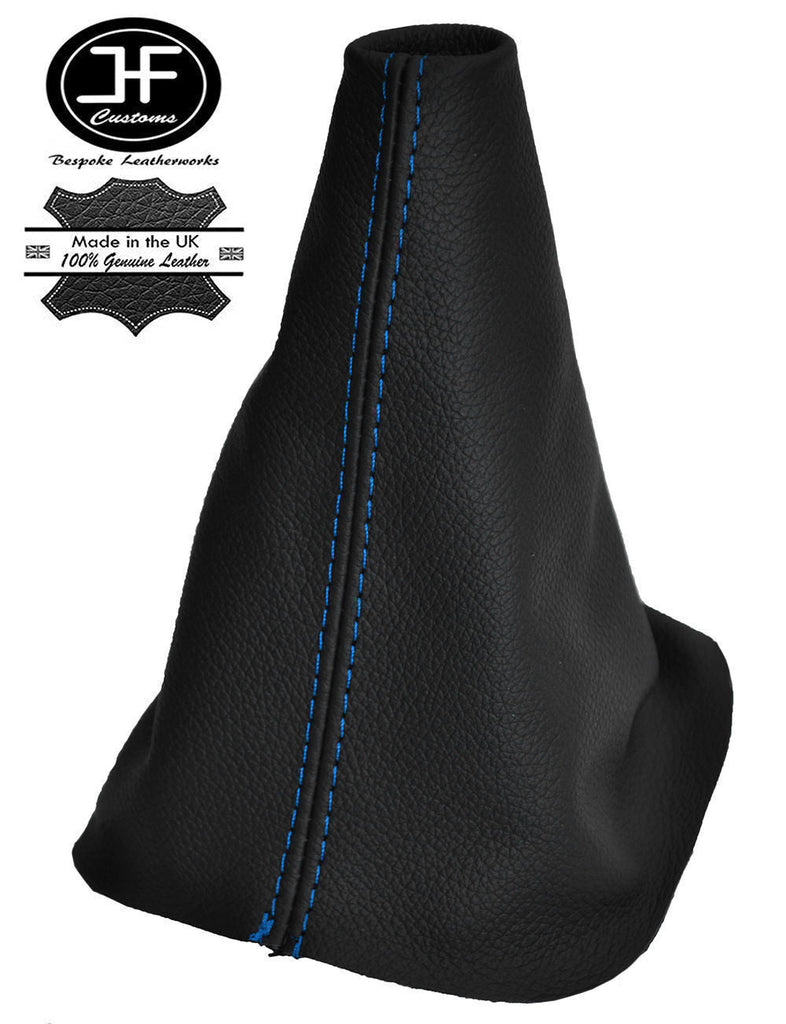 BLUE STITCH LEATHER GEAR GAITER FOR LAND ROVER DISCOVERY 200TDI 300TDI TD5 V8