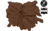 LARGE BROWN LEATHER FULL 40 SQ FT HIDE QUALITY TOP GRAIN GENUINE LEATHER
