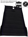 PURPLE STITCH ROOF HEADLINER LUXE SUEDE COVER FOR VW GOLF MK2 JETTA 83-92 5 DOOR