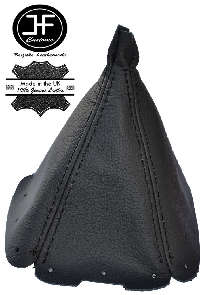 BLACK STITCH LEATHER GEAR GAITER SHIFT BOOT FITS MAZDA MIATA MX5 MX-5 01-05