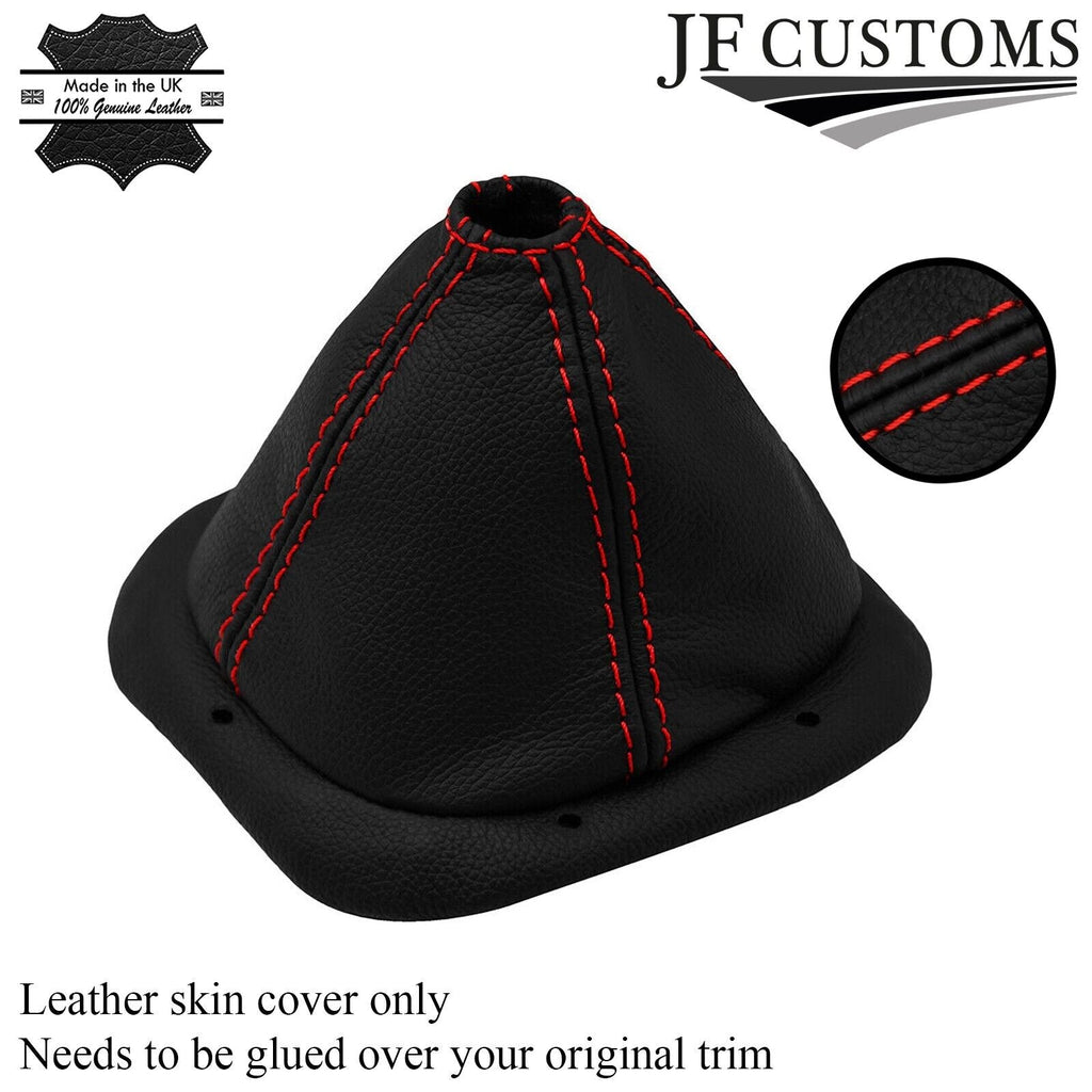 RED STITCHFITS  MORRIS MINOR 1000 55-71 LEATHER GAITER FITS OVER THE RUBBER