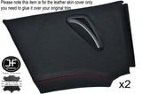 RED STITCH 2X B PILLAR TRIM LEATHER COVERS FITS HONDA ACURA NSX TARGA 90-05
